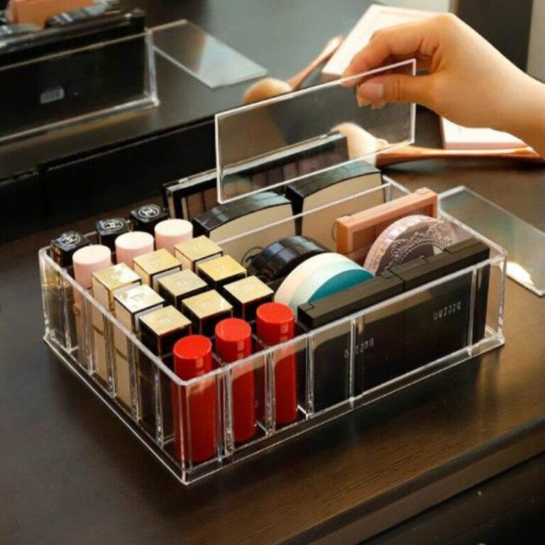 Alternative view of Transparent organisera smink i akryl