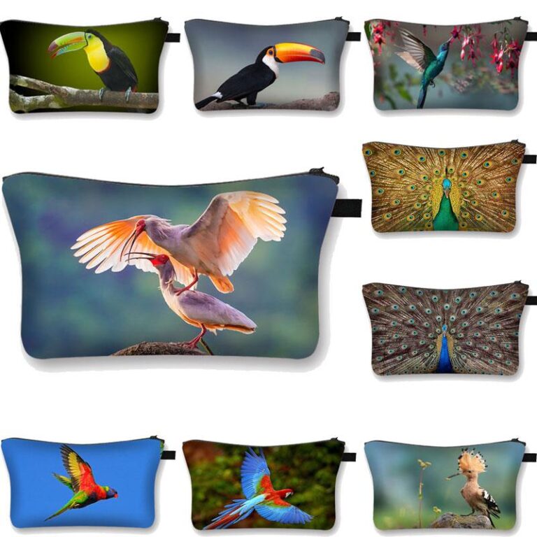 Alternative view of Fåglar sminkpåse