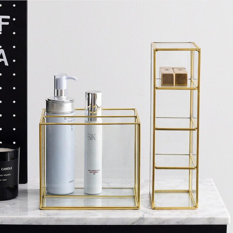 Alternative view of Glas organisera för skrivbord