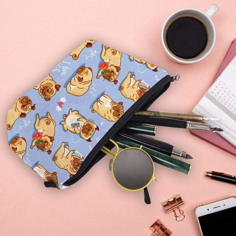 Alternative view of Kawaii hund sminkväska