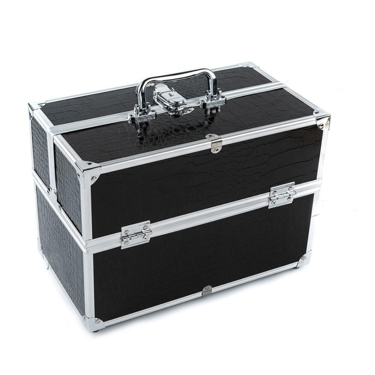 Komplett sminklåda svart