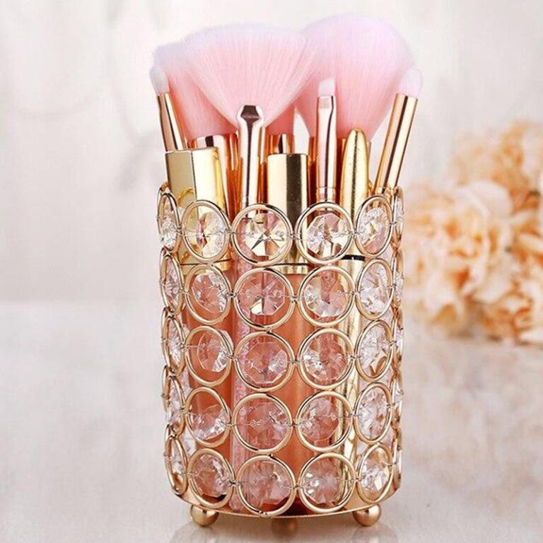 Alternative view of Eleganta sminkförvaring borstar