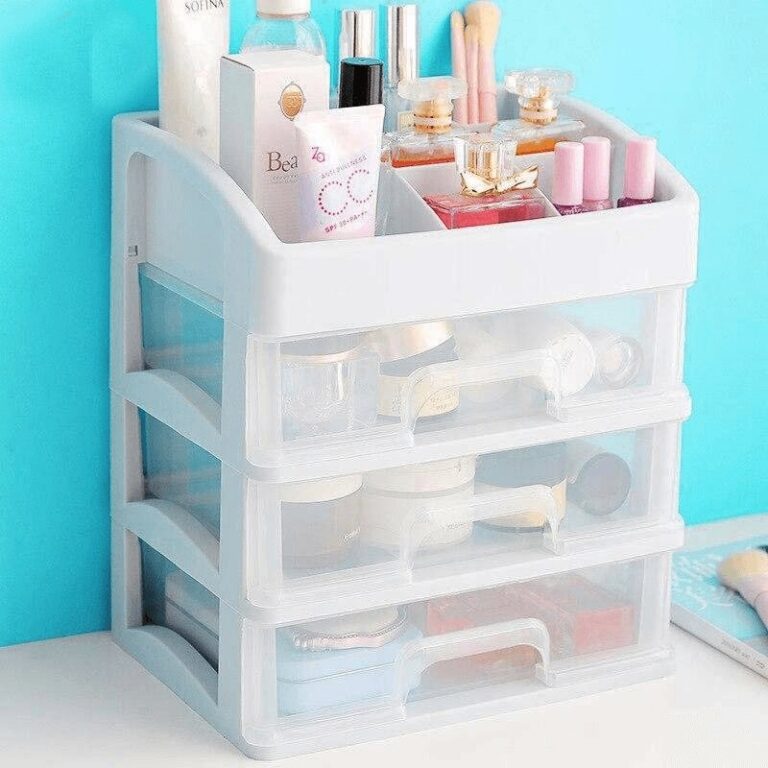 Alternative view of Sminkförvaring genomskinlig låda