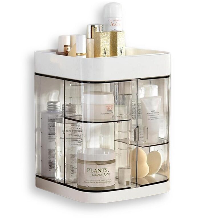 Rund sminkförvaring