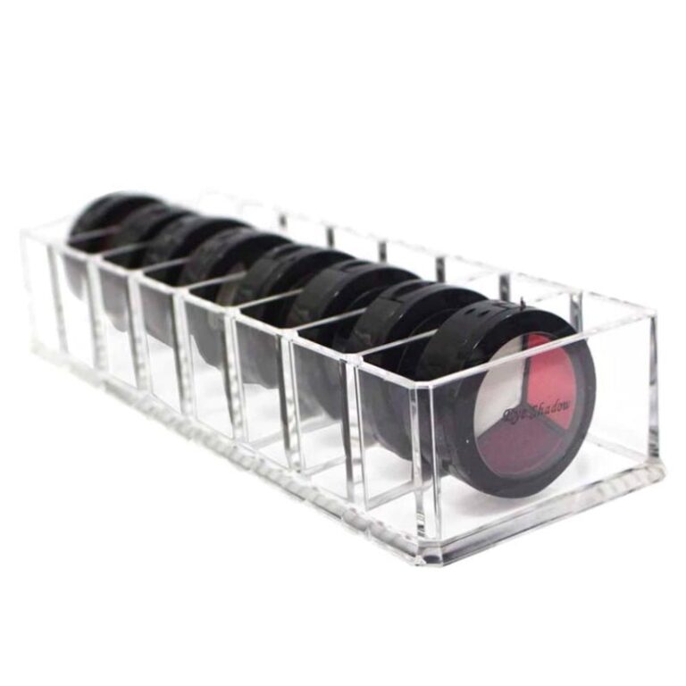 Sminkförvaring med 8 fack för blush