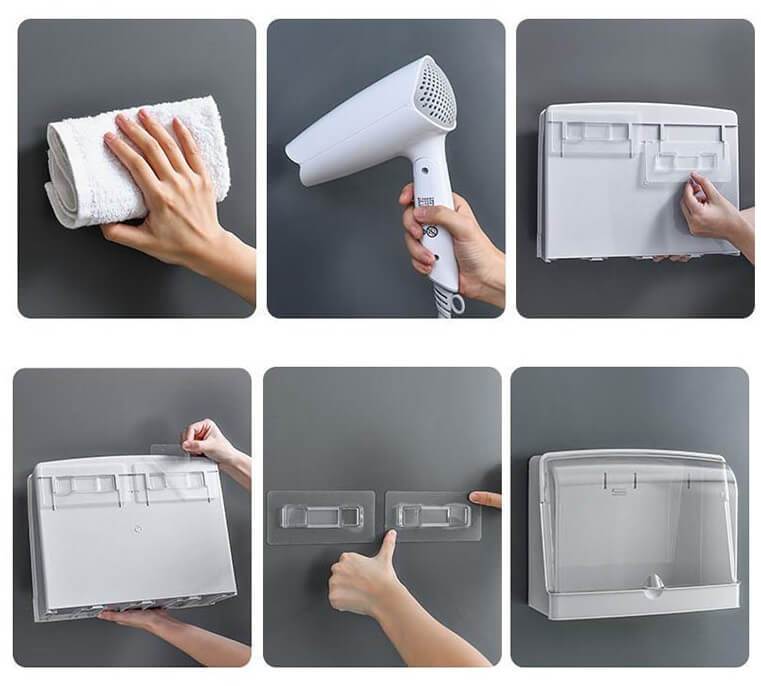 Alternative view of Sminkförvaring väggen